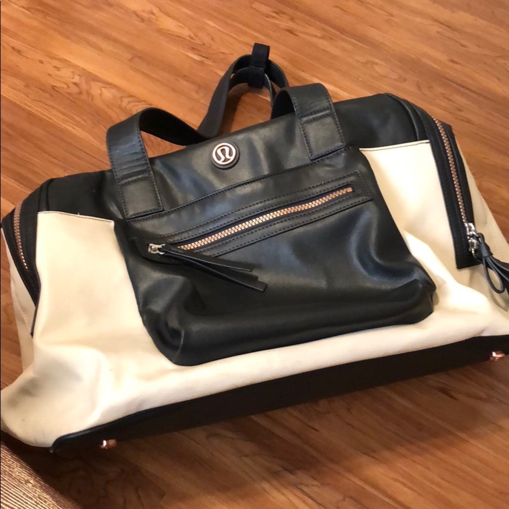 Lululemon Bag filled with broken resolutions